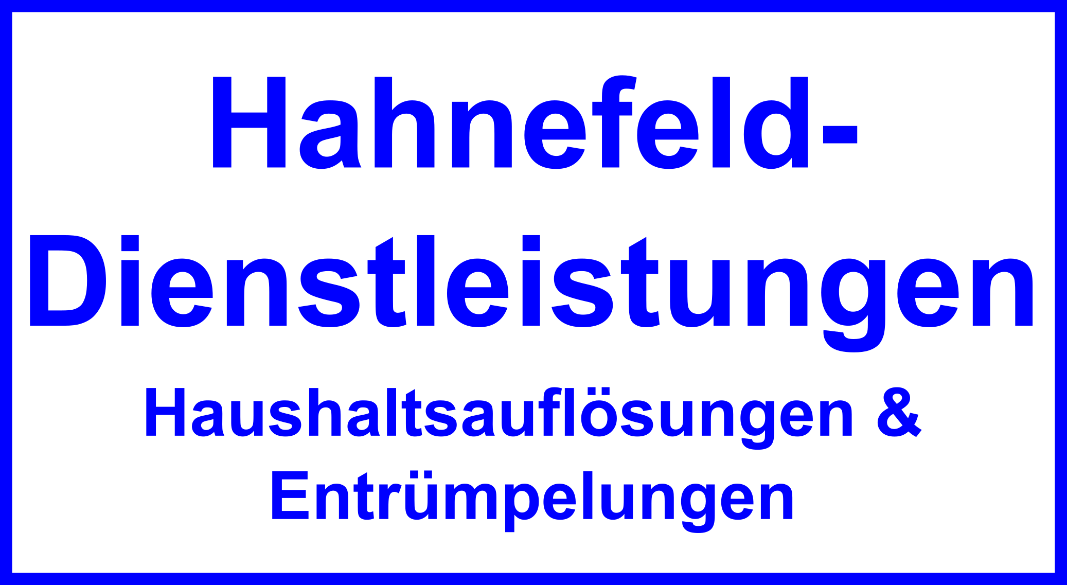 Haushaltsauflösung Wohnungsauflösung Entrümpelung in OPR Brandenburg